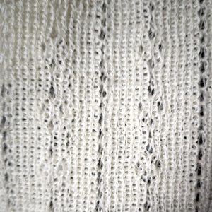 Foulard tricoté sans franges